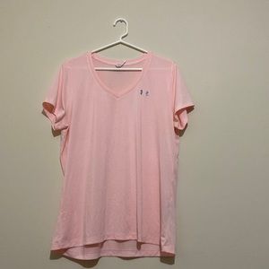 Baby Pink Under Armour t-shirt